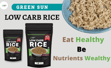 Load image into Gallery viewer, Green Sun Low Carb Rice Benefits
