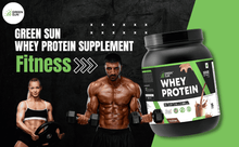 Load image into Gallery viewer, Green Sun Whey Protein Description