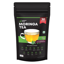 Load image into Gallery viewer, Green Sun Moringa Herbal Tea Front
