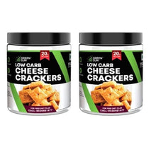 Load image into Gallery viewer, Green Sun Low Carb Cheese Crackers Pack of 2
