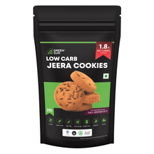 Load image into Gallery viewer, Green Sun Low Carb Jeera Cookies Front
