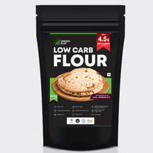 Load image into Gallery viewer, Green Sun Low Carb Flour 900g| Only 4.5 g Net Carbs Per Roti | Tasty &amp; Easy to Make | Keto Friendly | Healthy Atta| High Fiber | High Protein | Super Foods | Dietitian Recommended | Weight watchers | Fitness Conscious | Family Atta
