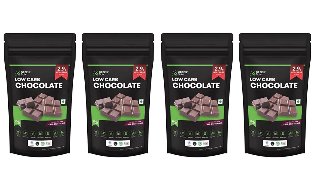 Green Sun Low Carb Chocolate Pack of 4