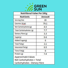Load image into Gallery viewer, Low Carb Instant Noodles nutritional label
